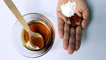 Mješavina sode i meda je narodni lijek za povećanje cirkulacije krvi u penisu